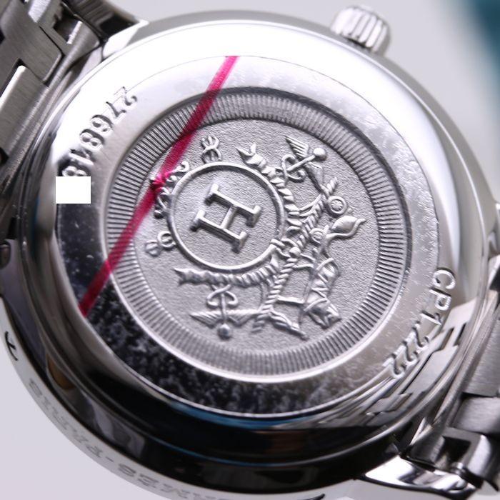 【ラスト1点】 エルメス HERMES クリッパー ベゼルダイヤモンド シェル CP1.222.212/4970 レディース /37034 【中古】 腕時計 【AA4460064939】(160380円)