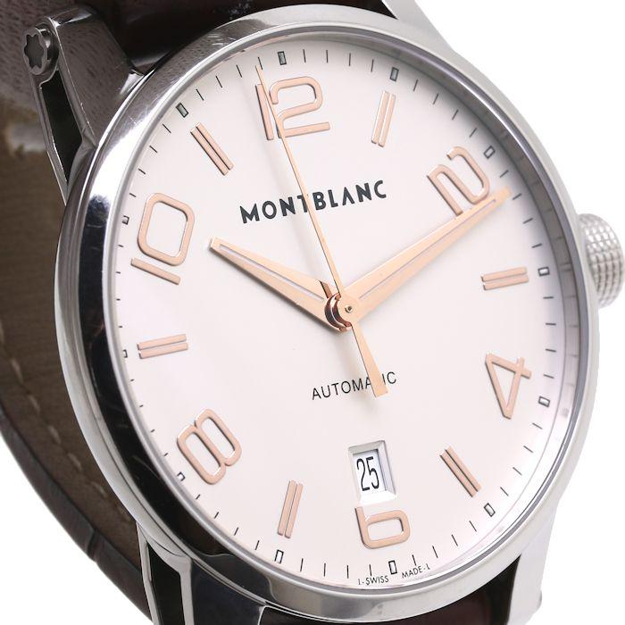 【新商品】 モンブラン MONTBLANC タイムウォーカー 自動巻き 105813 メンズ /37169 【中古】 腕時計 【ZY1505876323】(54150円)