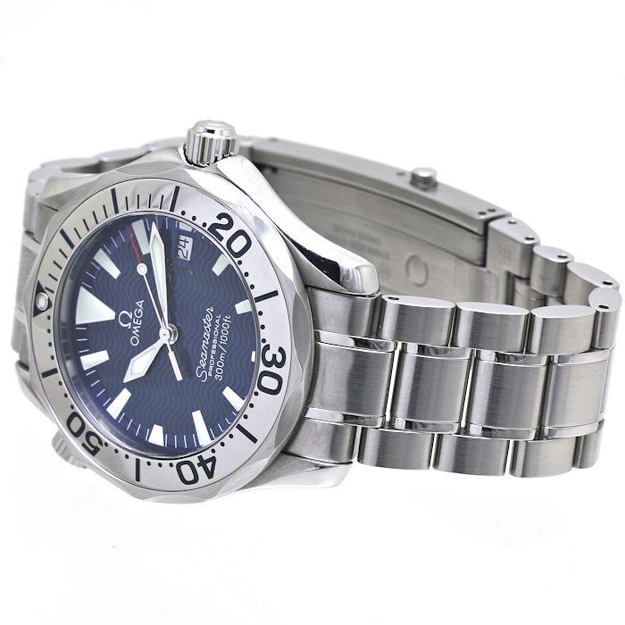 動作確認 オメガ【OMEGA】 2263.80 シーマスター300 ブルー プロダイバーズ クォーツ ボーイズ /37293 【中古】 腕時計 【YWU1692003672】(60843円)
