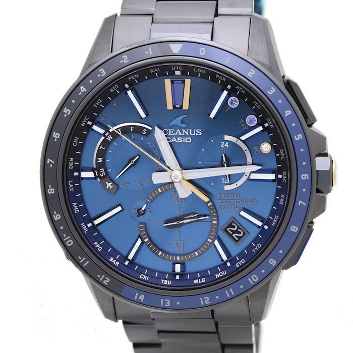 稼働　カシオ　オシアナス　OCW-G1100 ソーラー　希少 OCEANUS カシオ オシアナス CASIO 2016バーゼル限定 OCW-G1100S
