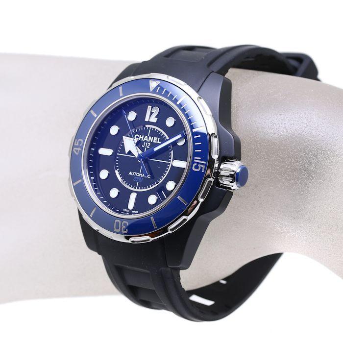 シャネル CHANEL J12 マリーン H2561 38mm ラバー メンズ 自動巻き