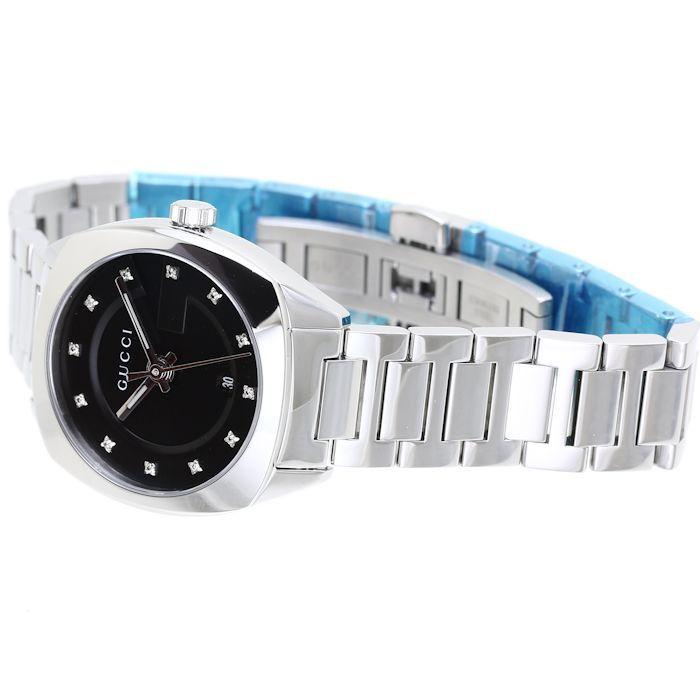 グッチ Gg2570コレクション 仕上げ済 20年購入 12pダイヤ Ya142503 142 5 レディース Gucci ブラック 37725 中古 腕時計 37725 株式会社midoriya 通販 Yahoo ショッピング