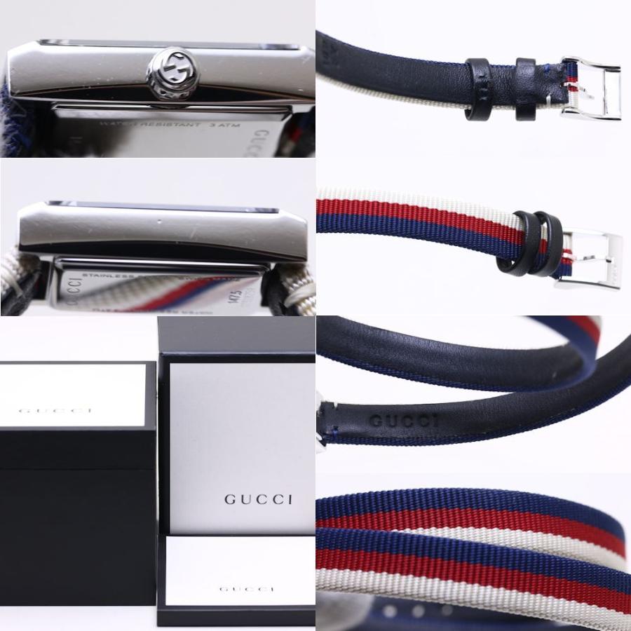 GUCCI（グッチ） GUCCI Gフレーム YA147502 147.5 トリコロール 