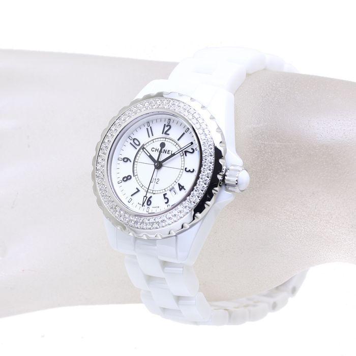 J12 CHANEL シャネル ダイヤベゼル H0967【仕上げ済/電池交換済み