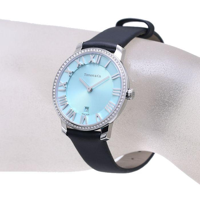 ティファニー アトラス 2-ハンド 31mm ダイヤモンド0.14ct TIFFANY＆CO ティファニー アトラス 2-ハンド 31mm ダイヤベゼル