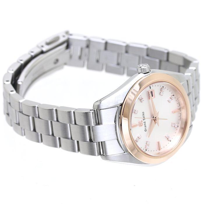 グランドセイコー Grand Seiko 腕時計 ヘリテージコレクション STGF274/4J52-0AB0 16ポイント ダイヤインデックス サンレイ シルバー文字盤 デイト K18PG SS クオーツアナログ 【箱・保付き】 【中古】 Grand Seiko - グランドセイコー Grand Seiko 腕時計 ヘリテージ