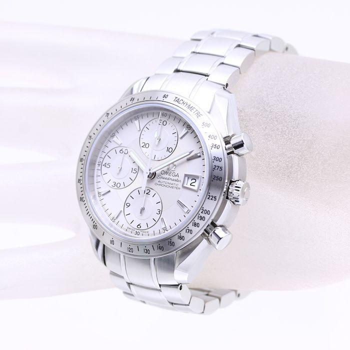 オメガ OMEGA 3211.30 スピードマスターデイト クロノ 自動巻き SPEEDMASTER オメガ スピードマスター デイト 3211.30.00 クロノ