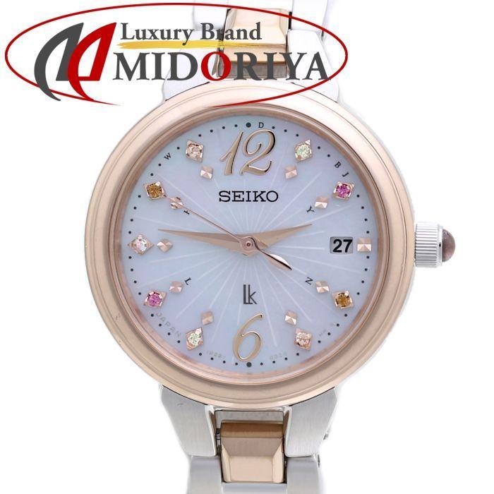 【限定】SEIKO ルキア 1B22-0CS0 電波ソーラー ゴールド 限定】SEIKO ルキア 1B22-0CS0 電波ソーラー ゴールド - メルカリ