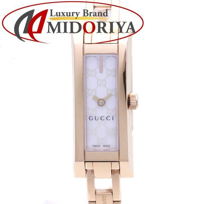 GUCCI（グッチ） Gリンク YA110522 110 シェル レディース /38387