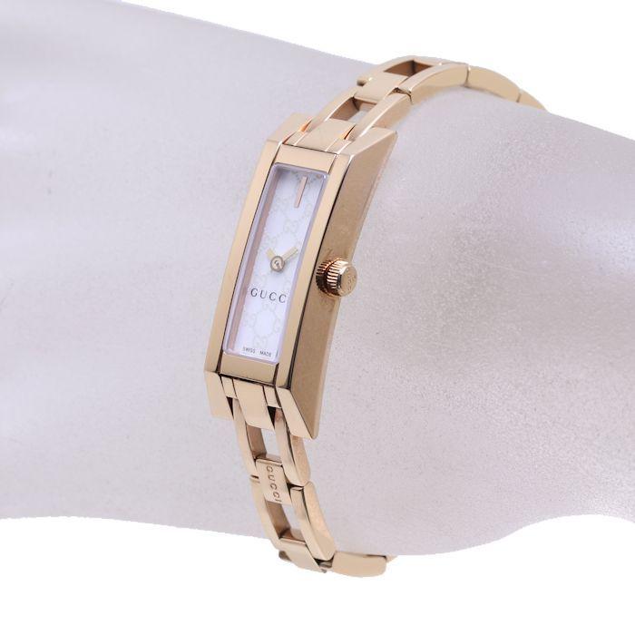 グッチ Gリンク YA110522 110 シェル GUCCI レディース /38387 【中古 