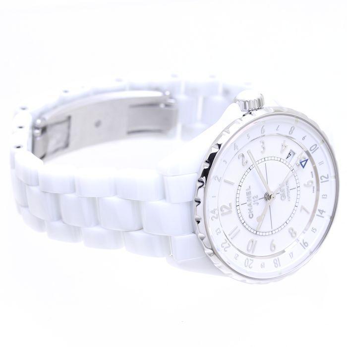 J12 CHANEL シャネル GMT【仕上げ済】白セラミック H3103 自動巻き