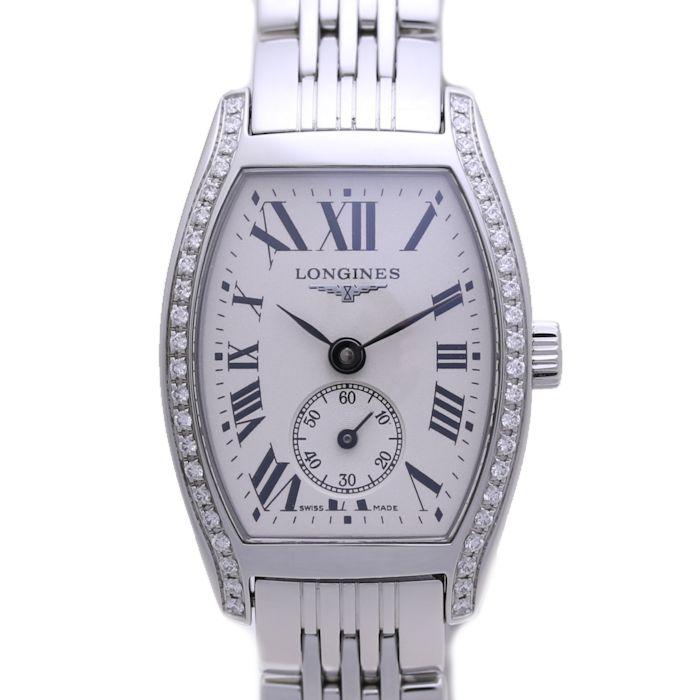 エヴィデンツァ ロンジン L2.175.0.71.6 ベゼルダイヤ レディース  