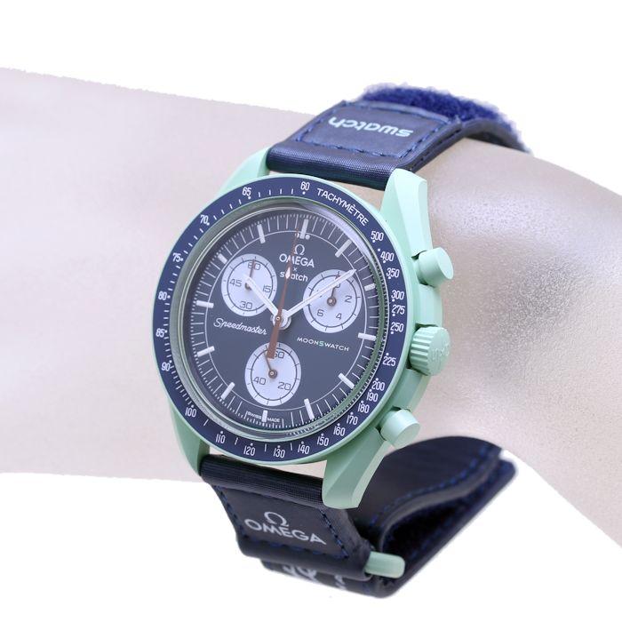 オメガ✖️スウォッチ Swatch 【半年間保証】Swatch×OMEGA スウォッチ×オメガ MISSION