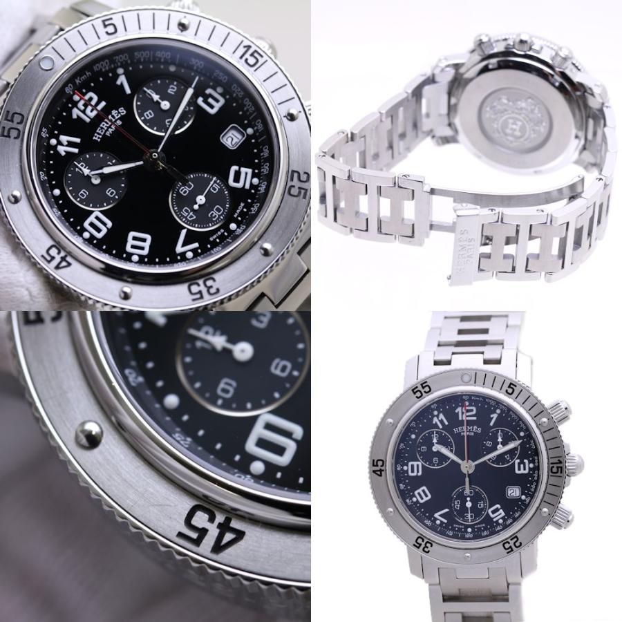 クリッパー（HERMES） エルメス クリッパー ダイバーズ クロノ CL2