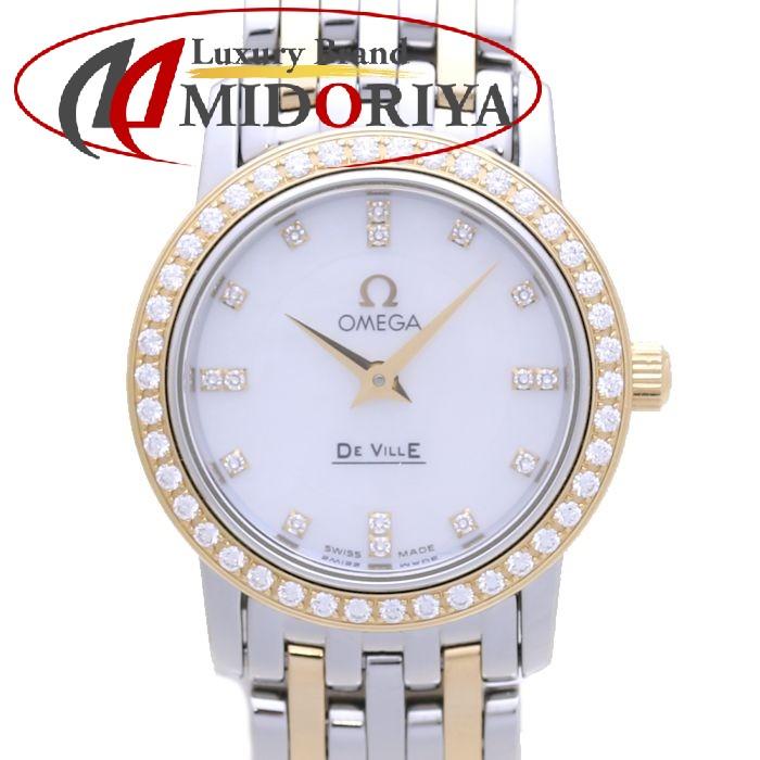 OMEGA（オメガ） デヴィル プレステージ 4375.75.00 ダイヤベゼル ダイヤインデックス K18YG × SS レディース ...