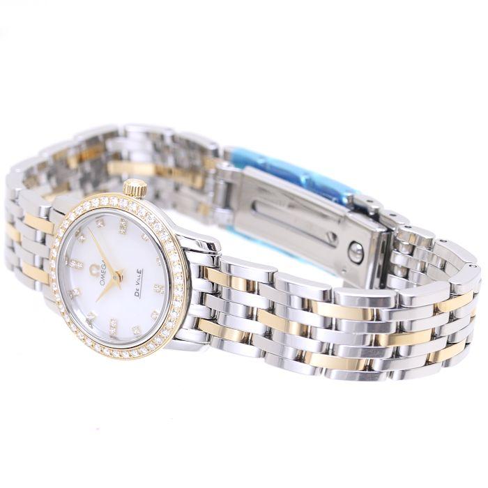 OMEGA（オメガ） デヴィル プレステージ 4375.75.00 ダイヤベゼル ダイヤインデックス K18YG × SS レディース ...