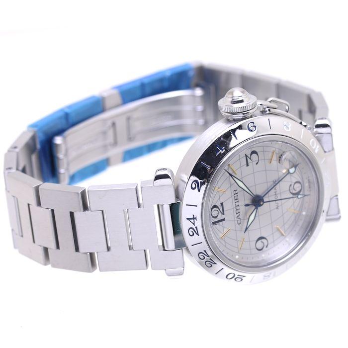Cartier（カルティエ） パシャC メリディアンGMT W31029M7【磨き