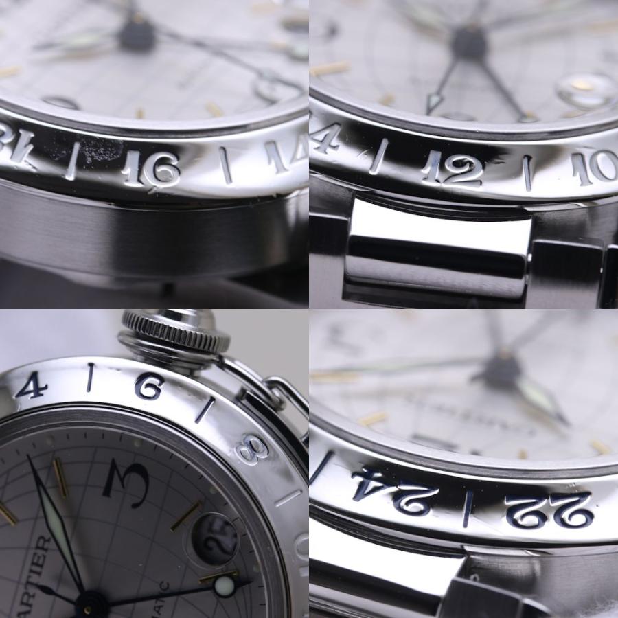 Cartier（カルティエ） パシャC メリディアンGMT W31029M7【磨き