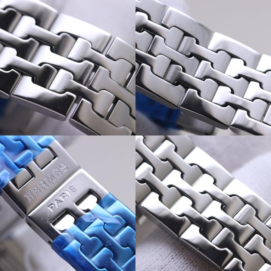 HERMES（エルメス） Hウォッチ ブルーシェル 12Pダイヤモンド HH1
