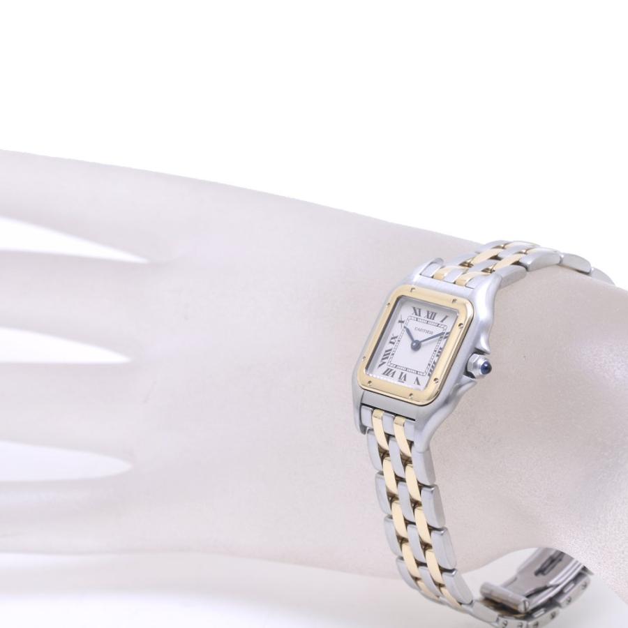 Cartier カルティエ CARTIER パンテールSM 2ロウ W25029B6【正規店購入】K18YG×ステンレススチール レディース ...