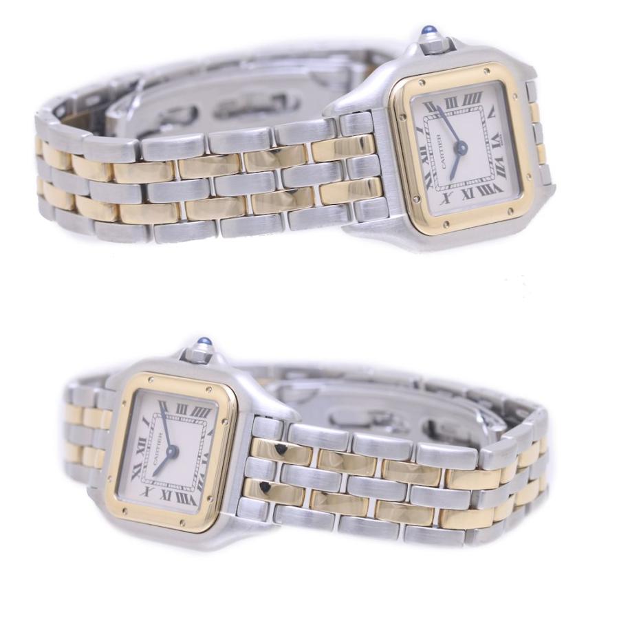 Cartier カルティエ CARTIER パンテールSM 2ロウ W25029B6【正規店購入】K18YG×ステンレススチール レディース ...