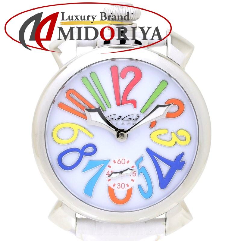 Gaga Milano ガガミラノ マヌアーレ 48mm 5010.01S ステンレススチール 