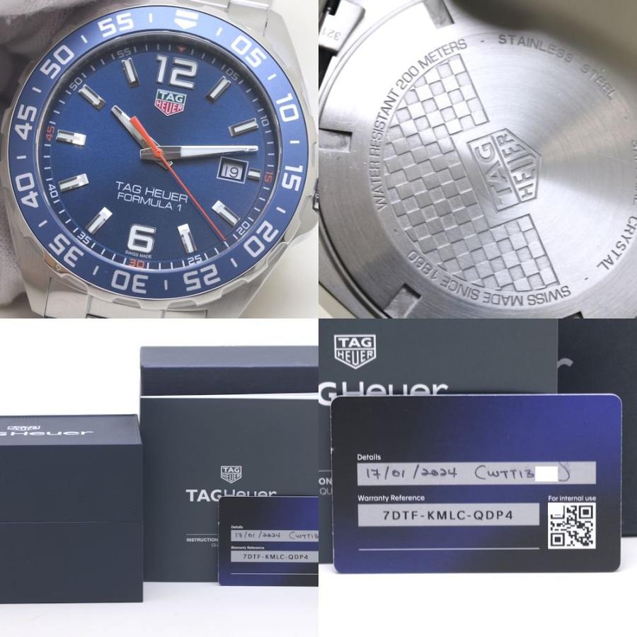 値段交渉可美品タグ・ホイヤー フォーミュラ1 デイト WAZ1010.