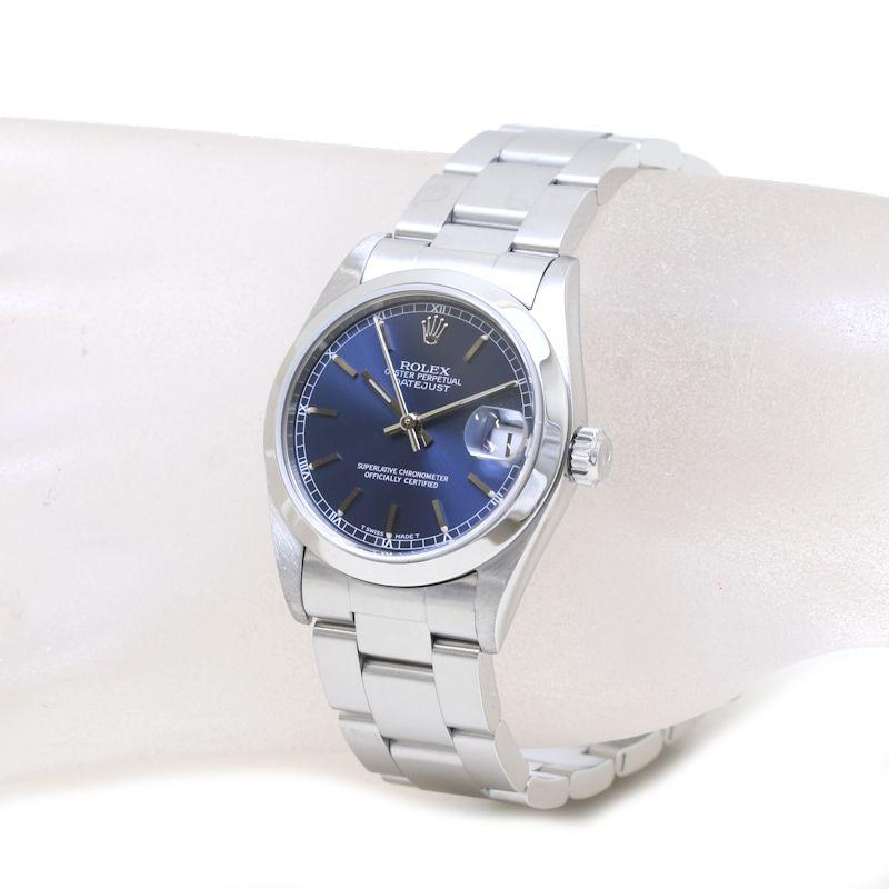 ROLEX（ロレックス） デイトジャスト 78240【磨き済】ブルー文字盤