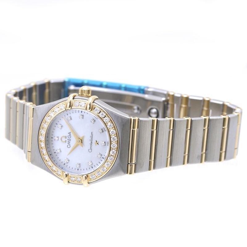OMEGA オメガ CONSTELLATIO﻿N コンステレーション ダイヤベゼル K18YG SSコンビ シェル文字盤 1267.75.0﻿0 腕時計 ギャラ有り OMEGA - OMEGA オメガ CONSTELLATIO﻿N コンステレーション ダイヤ