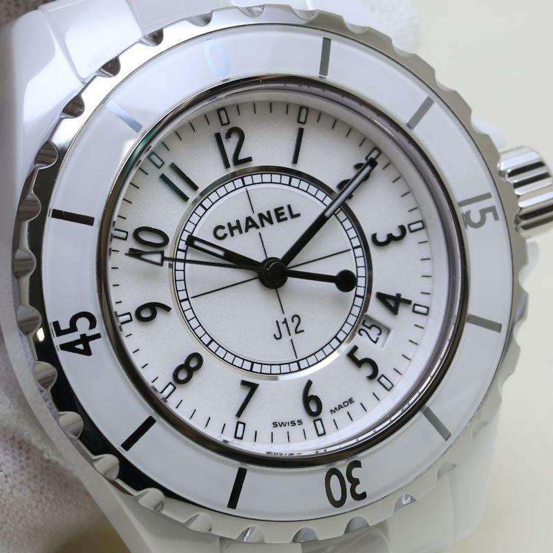 CHANEL（シャネル） J12 前期型 H0968【磨き済/電池交換済】ホワイト