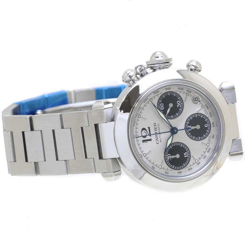 Cartier CARTIER カルティエ パシャC クロノグラフ W31048M7【正規店  