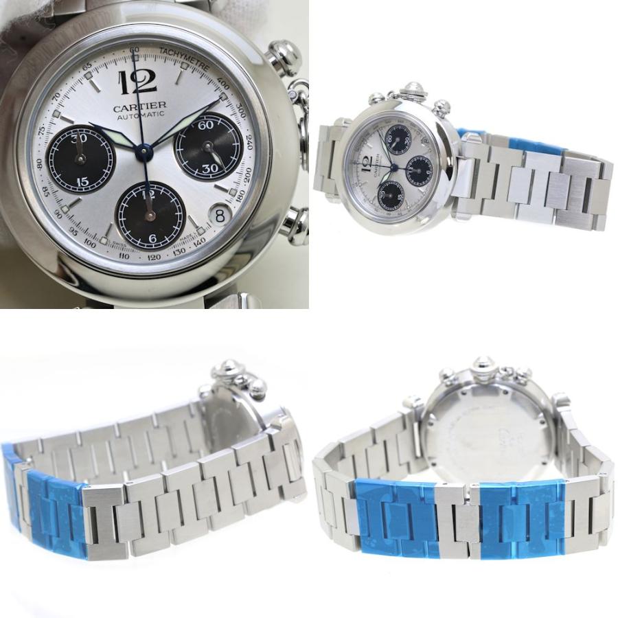 Cartier（カルティエ） パシャC クロノグラフ W31048M7【正規店購入