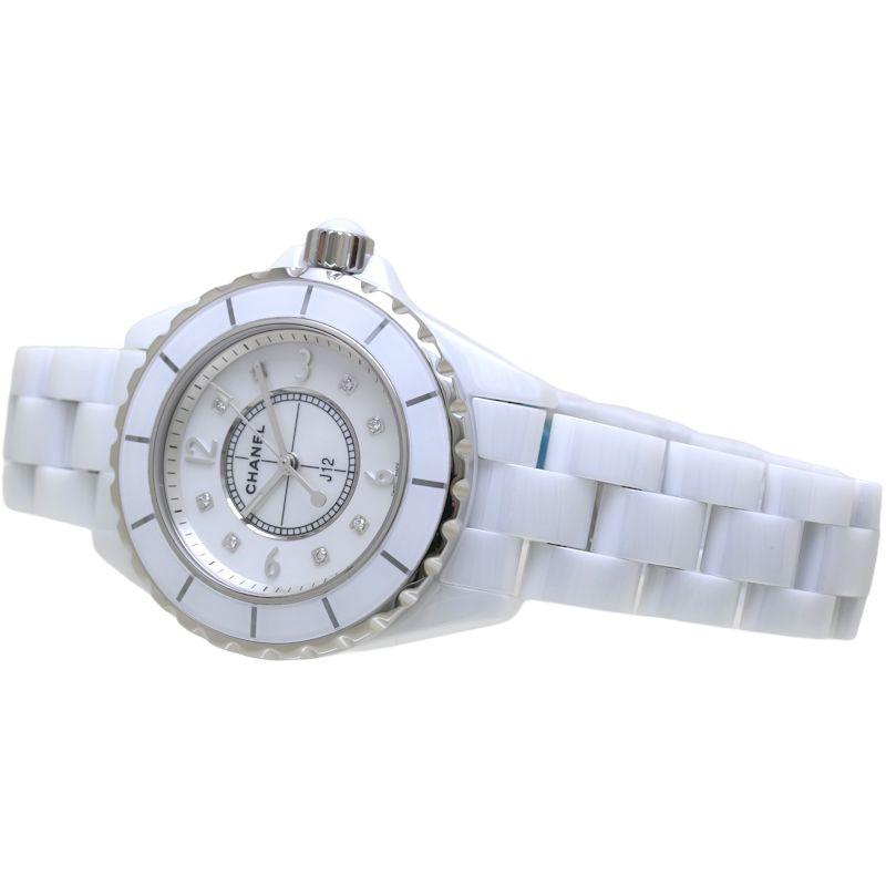 CHANEL（シャネル） J12 33mm 8Pダイヤ シェル H2422【電池交換済 
