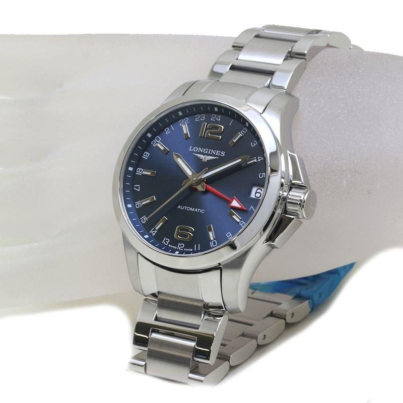 LONGINES（ロンジン） コンクエストGMT L3.687.4.99.6【磨き済 