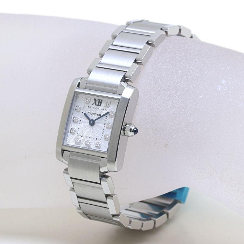 Cartier カルティエ タンクフランセーズSM 11Pダイヤ 日本限定  