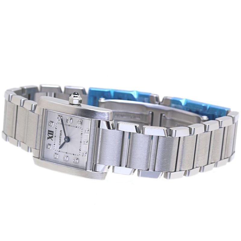 Cartier カルティエ タンクフランセーズSM 11Pダイヤ 日本限定  