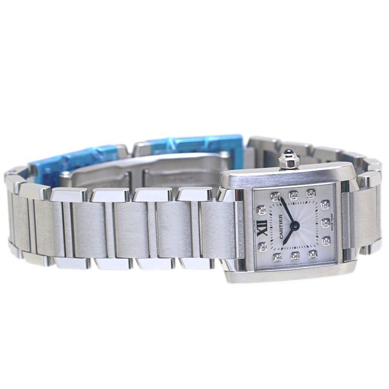 Cartier カルティエ タンクフランセーズSM 11Pダイヤ 日本限定  