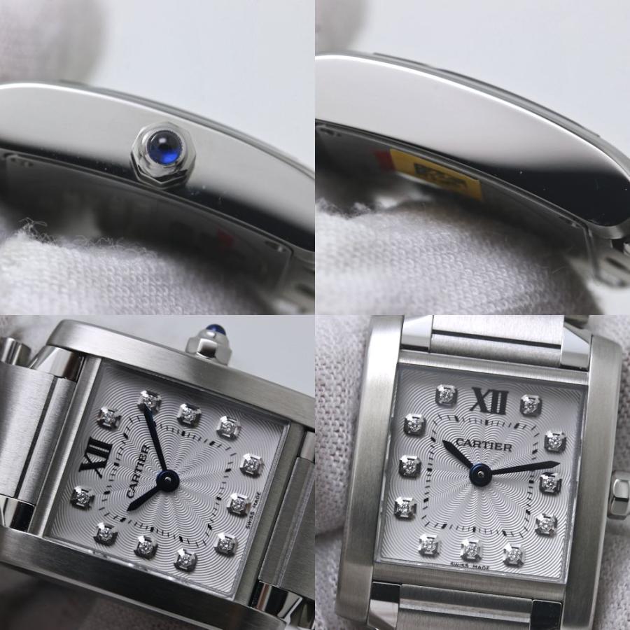 Cartier カルティエ タンクフランセーズSM 11Pダイヤ 日本限定  