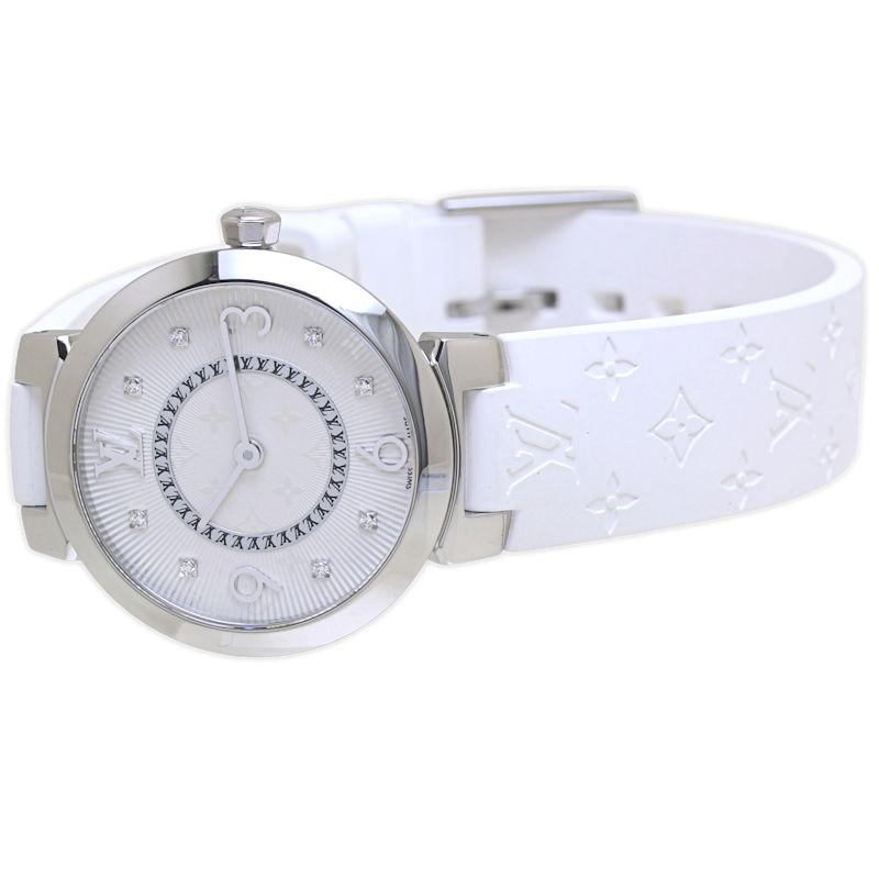 Louis Vuitton 腕時計　タンブール 8Pダイヤ QZ Q12MG ルイ・ヴィトン(LOUIS VUITTON)ルイ・ヴィトン タンブールスリム