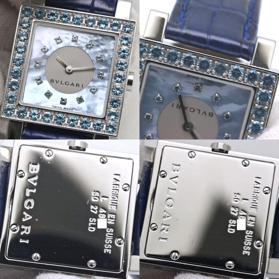 BVLGARI（ブルガリ） クアドラード ブルートパーズ SQ27C3STL/12
