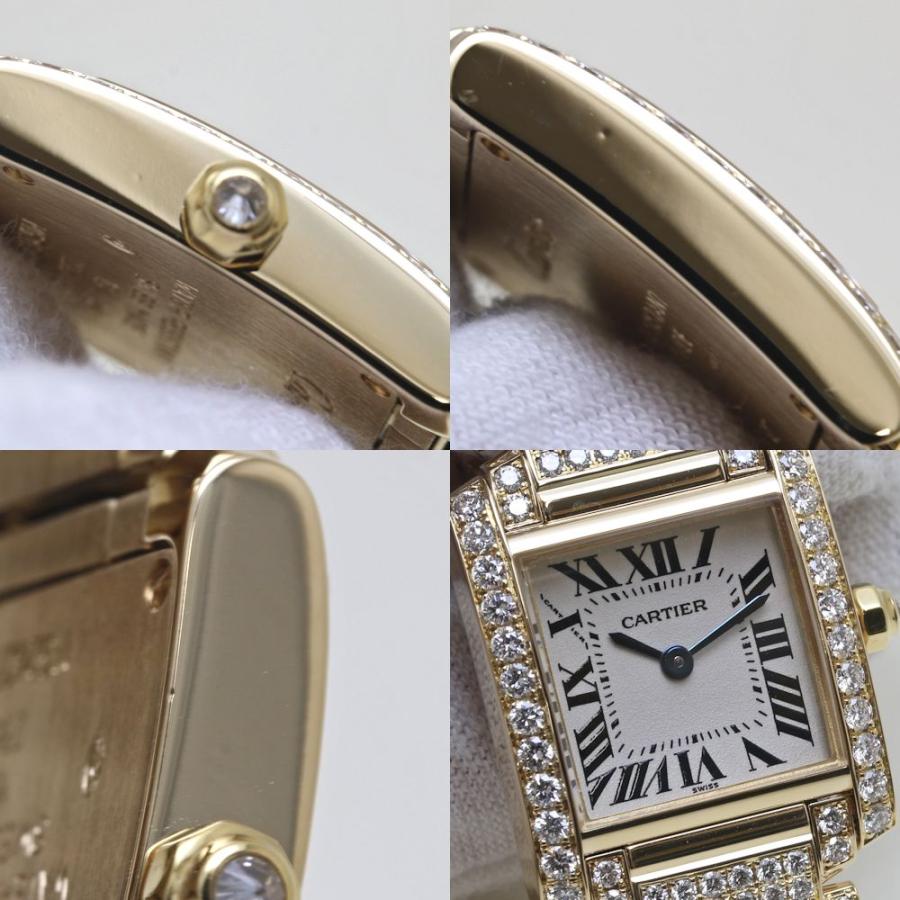 Cartier（カルティエ） タンクフランセーズSM WE1001RD ベゼル/ブレス