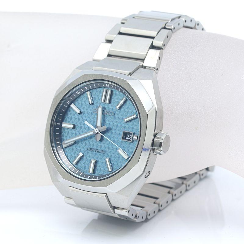 【ほぼ未使用】SEIKO アストロン ネクスター ミントブルー SEIKO]アストロン ネクスター NEXTER ソーラー電波 SBXY103 ミント