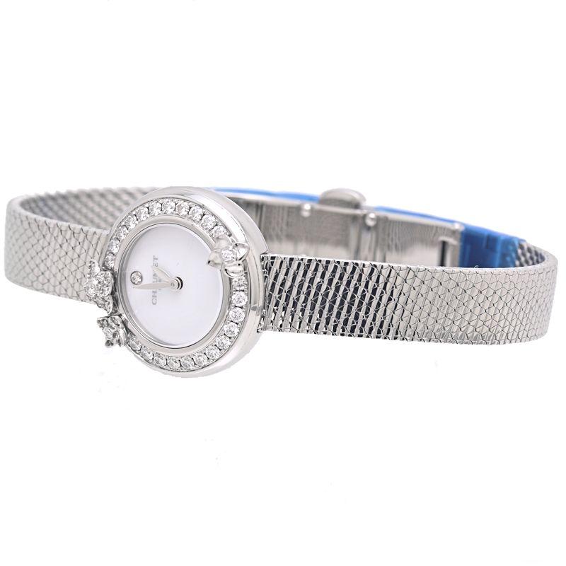 ショーメ Chaumet W85410-001M オルタンシア コレクションウォッチ ダイヤベゼル クォーツ レディース _821574 CHARRIOL（シャリオール） ショーメ Chaumet W85410-001M オルタンシア