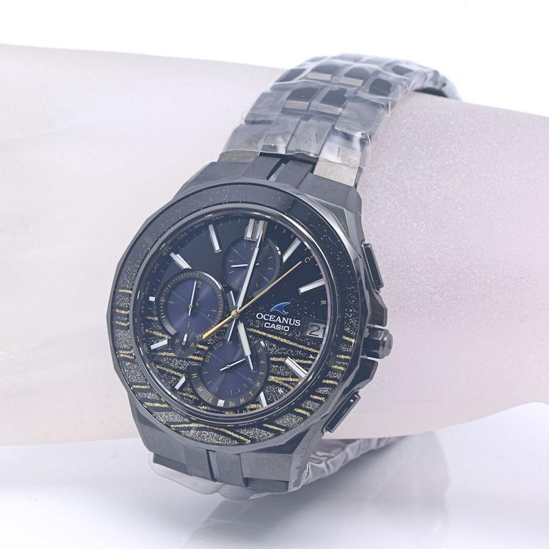 CASIO（カシオ） オシアナス マンタ OCW-S5000MES-1AJR 蒔きぼかし金線