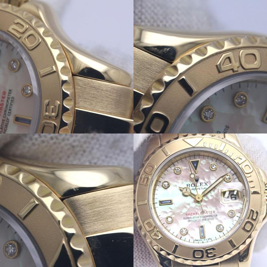 ROLEX（ロレックス） ヨットマスター 8Pダイヤモンド 3Pサファイヤ