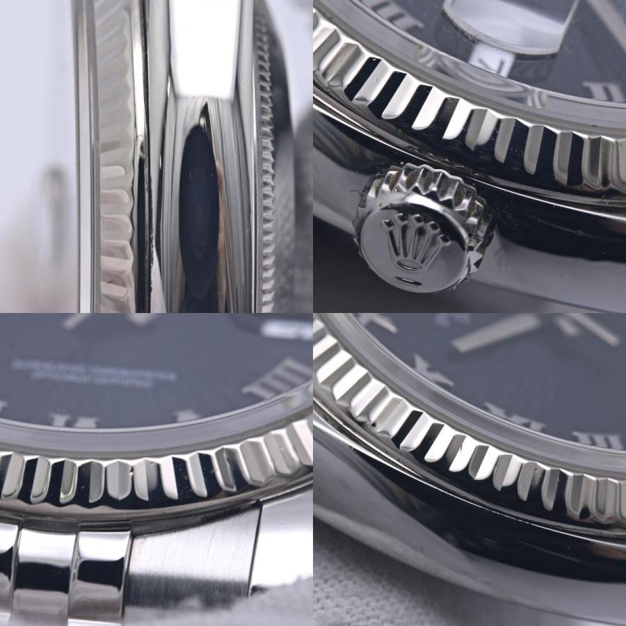 ROLEX（ロレックス） デイトジャスト ブラックサンビーム 116234【磨き
