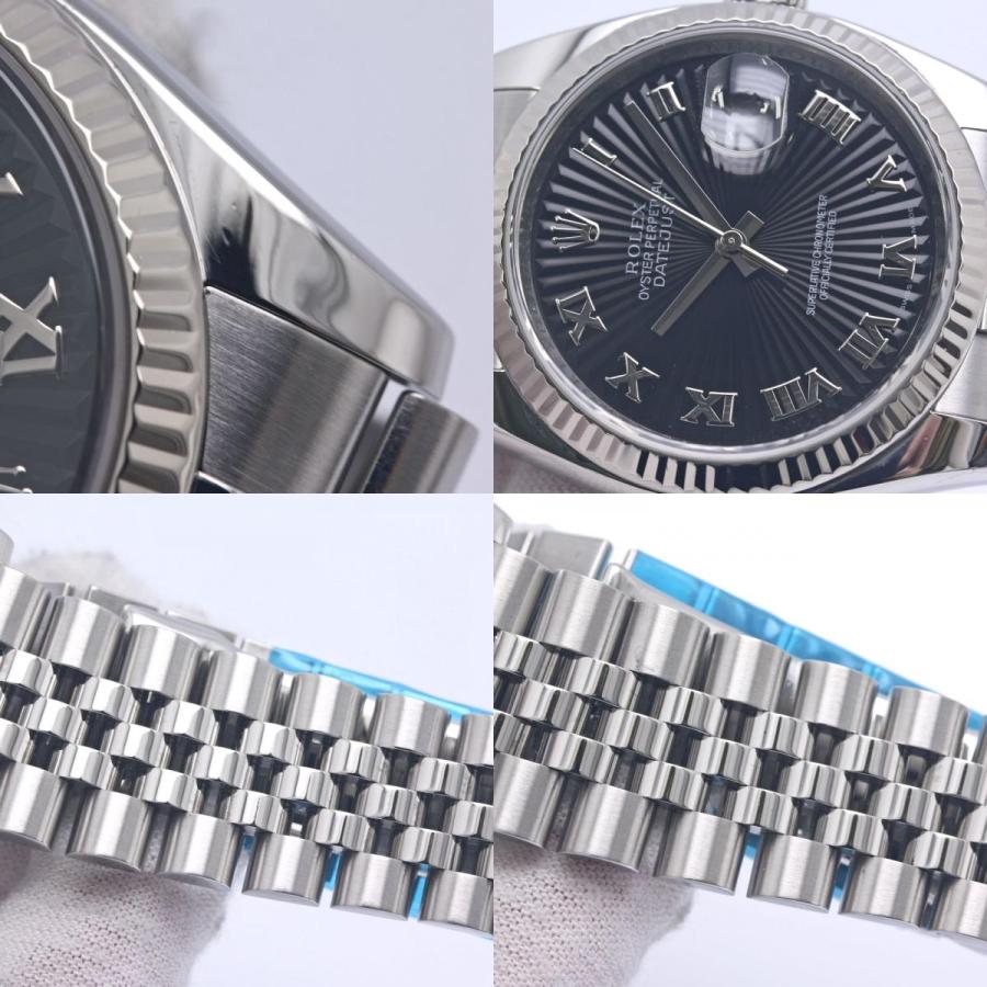 ROLEX（ロレックス） デイトジャスト ブラックサンビーム 116234【磨き