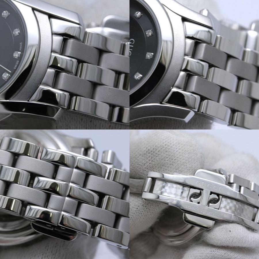 GUCCI（グッチ） Gクラス 11Pダイヤモンド YA055504 5500L 【電池交換 
