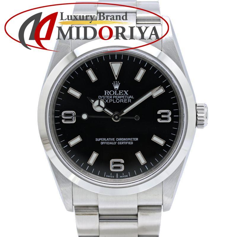 ROLEX ロレックス エクスプローラー1 114270【中古】腕時計 メンズ ステンレススチール /40459 ロレックス ROLEX エクスプローラー1 114270【中古】 腕時計 メンズ