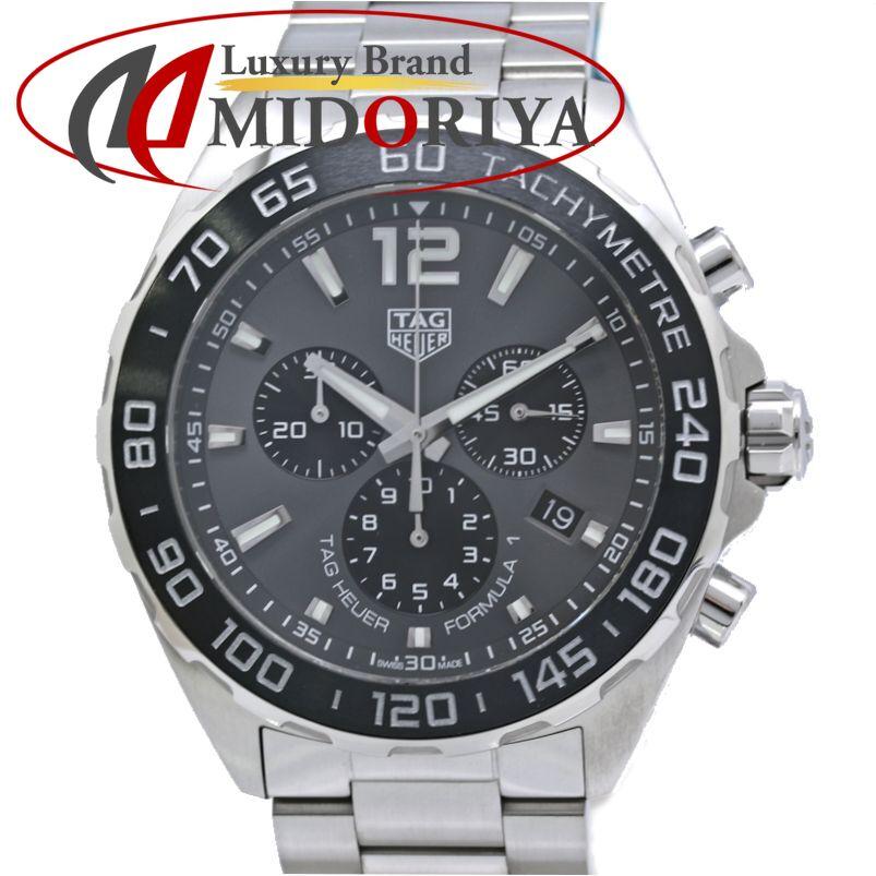 TAG HEUER タグホイヤー フォーミュラ1 クロノグラフ CAZ1011.BA0842【電池交換済】【中古】腕時計 メンズ ステンレススチール セラミック/40483 タグホイヤー フォーミュラ1 クロノグラフ CAZ1011.BA0842【電池交換済